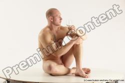 Sitting reference poses of Florian